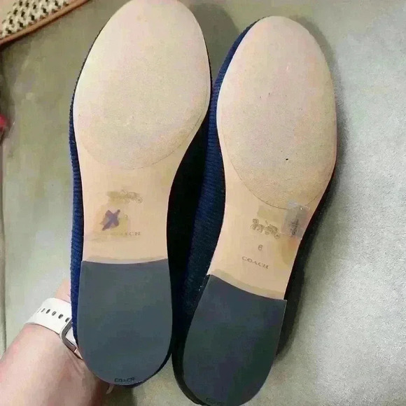 Coach Haley Corduroy Women's Loafers - Picture 7 of 8